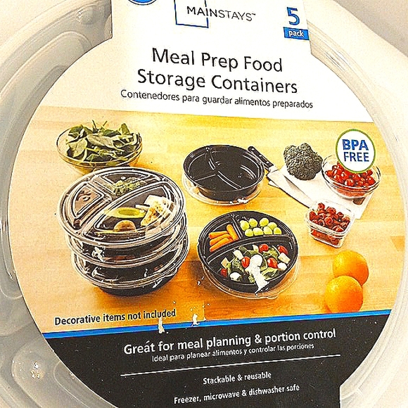 Meal Storage Container set of 5 BPA free, free with purchase over 15 - Picture 4 of 8